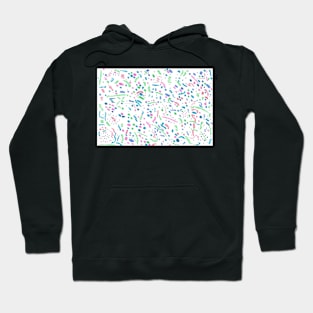 Confetti Splatter Painting Hoodie